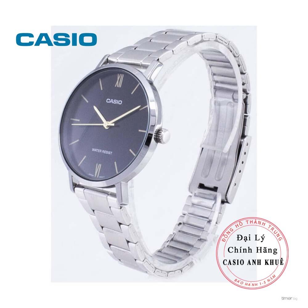 Đồng hồ nữ Casio dây thép LTP-VT01D-1BUDF