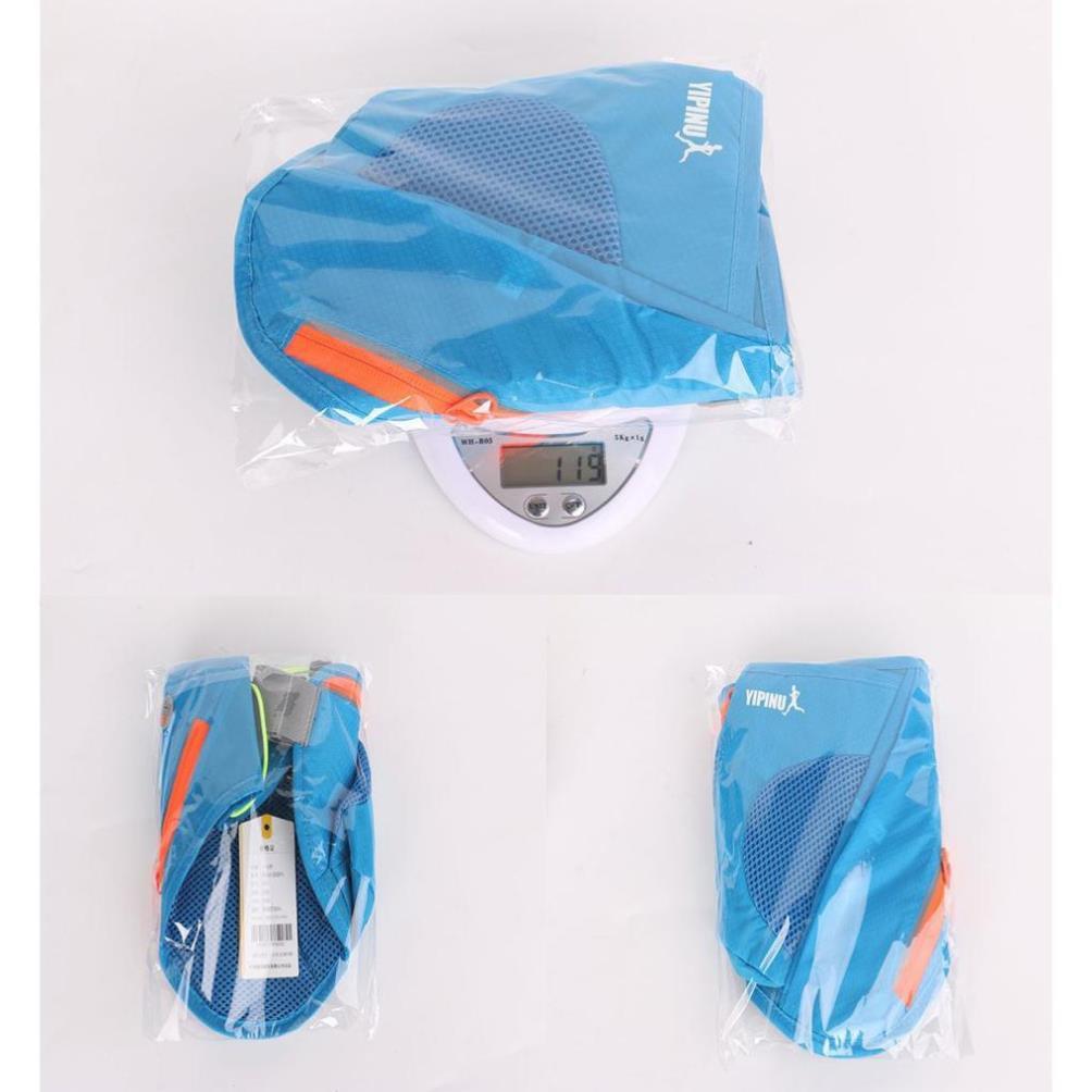 Túi đai đeo bụng hông chạy bộ phản quang YIPINU có ngăn đựng bình nước YS9