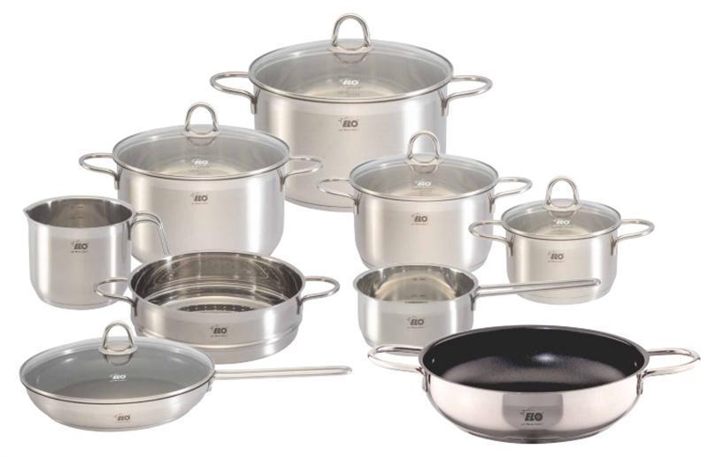 Bộ nồi chảo Elo Smaragd 9 món hàng chính hãng