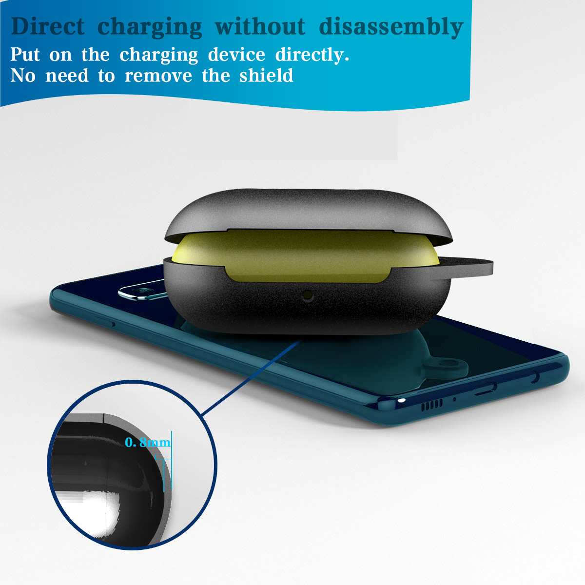 Case Silicon Color cho Galaxy Buds