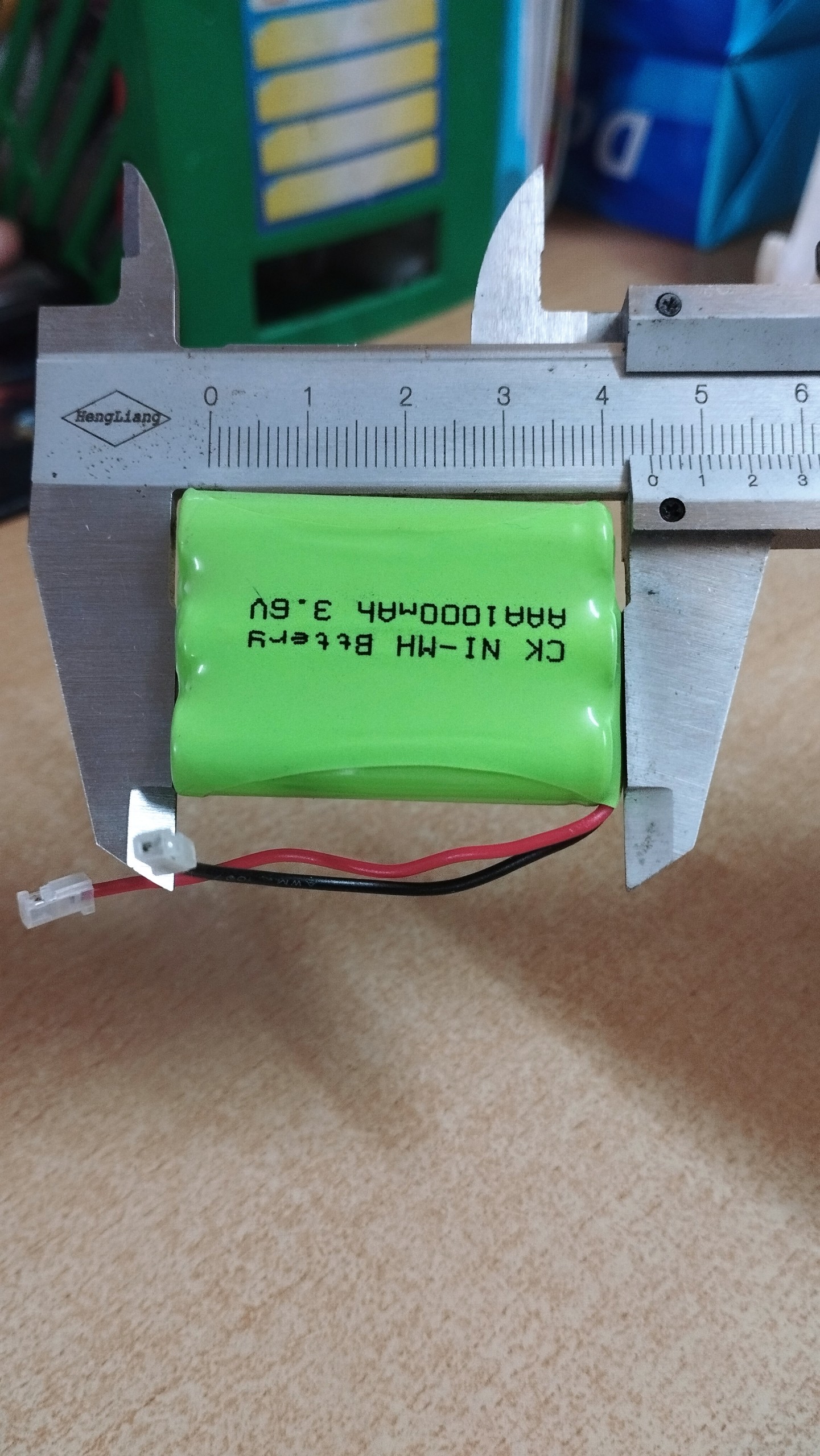 Pin sạc AAA điện áp 3.6V dung lượng 1000mAh