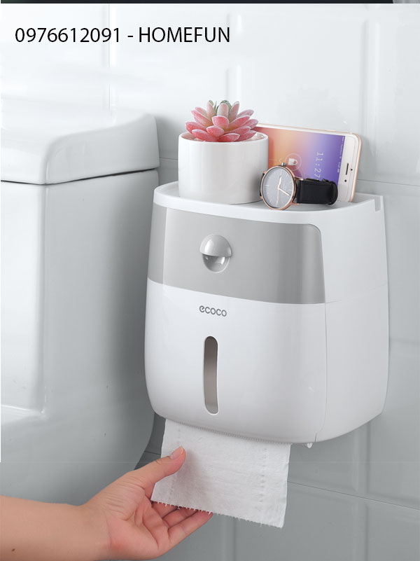 Hộp đựng khăn giấy treo tường tiện ích