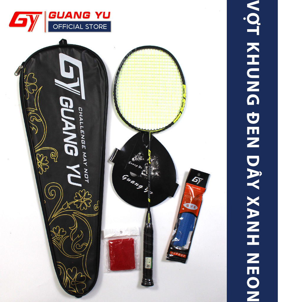 Vợt Cầu Lông Chính Hãng GUANGYU 4U Công Nghệ KINETIC 995 Full Carbon Siêu Nhẹ 84G, Công Thủ Toàn Diện Lưới Căng Sẵn 10KG - KN03