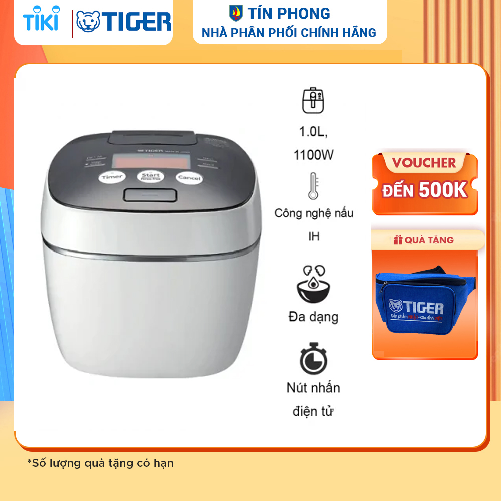 Nồi Cơm Điện Tử Tiger JPB-G10S - Hàng Chính Hãng