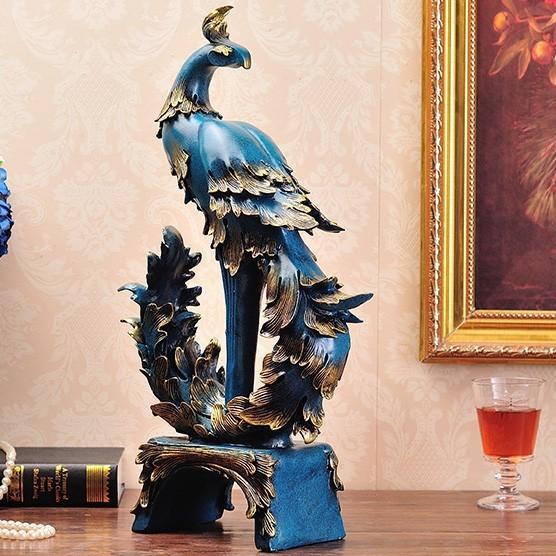 Tượng Chim Phượng Hoàng Tài Lộc Trang Trí Đẹp Mắt MARQUIS PHOENIX