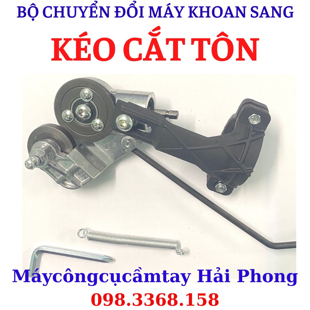 Bộ chuyển đổi Máy Khoan thành Kéo Cắt Tôn