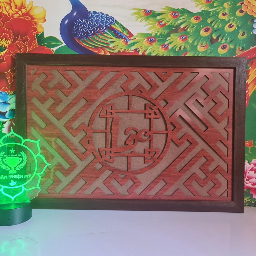 Tấm chống ám khói bàn thờ Chữ Lộc Việt