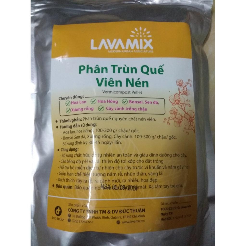 Phân trùn quế viên nén - gói 1 kg
