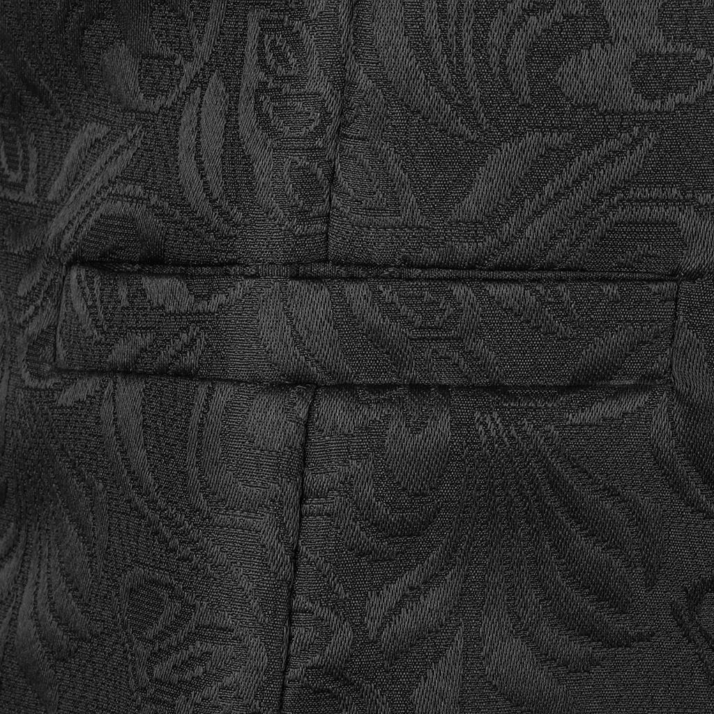 Men's Medieval Jacquard Waistcoat Steampunk Slim Fit Dress Vest