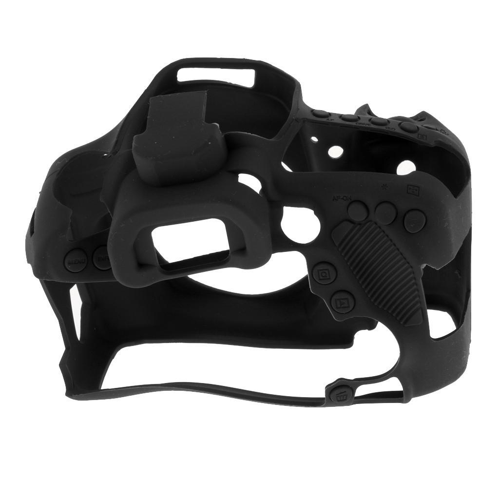 Silicone Camera Case Full Body Protective Cover for 80D