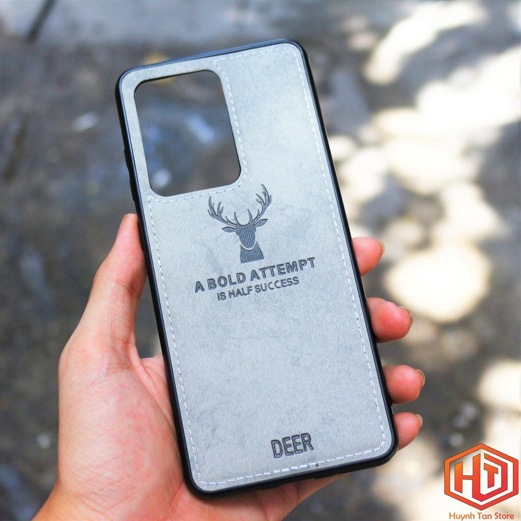 Ốp lưng s10 plus s21 s20 plus s20 ultra note 8 9 10 chống bám vân tay hình Nai 3D nhiều màu sắc huỳnh tân store