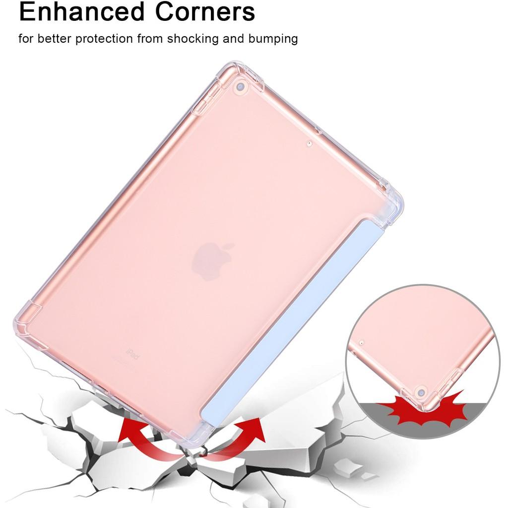 Bao da ipad pro air 3 10.5 mini 5 mini 4 air 2 air 1 9.7 gen 5 gen 6 gen 7 gen 8 10.2Chức năng đánh thức và ngủ tự động với khay đựng bút2020/2019