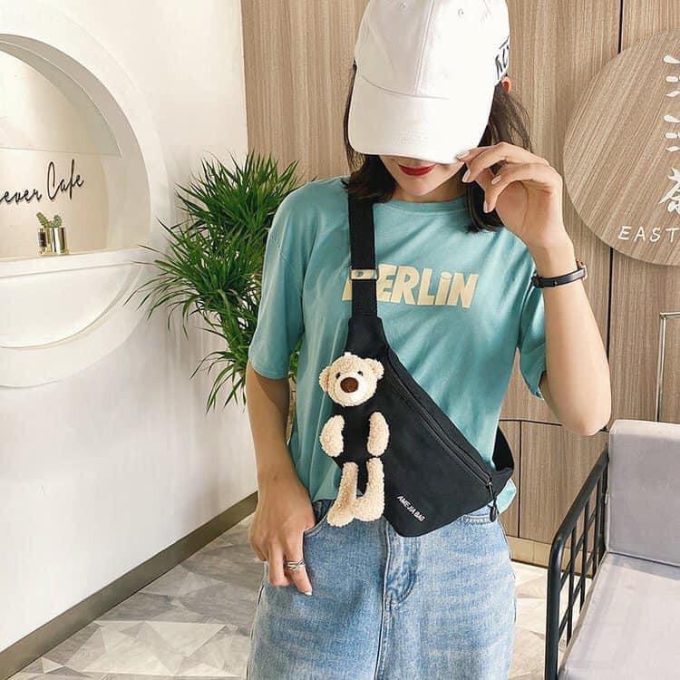 Túi gấu đeo chéo cho nữ cực xinh