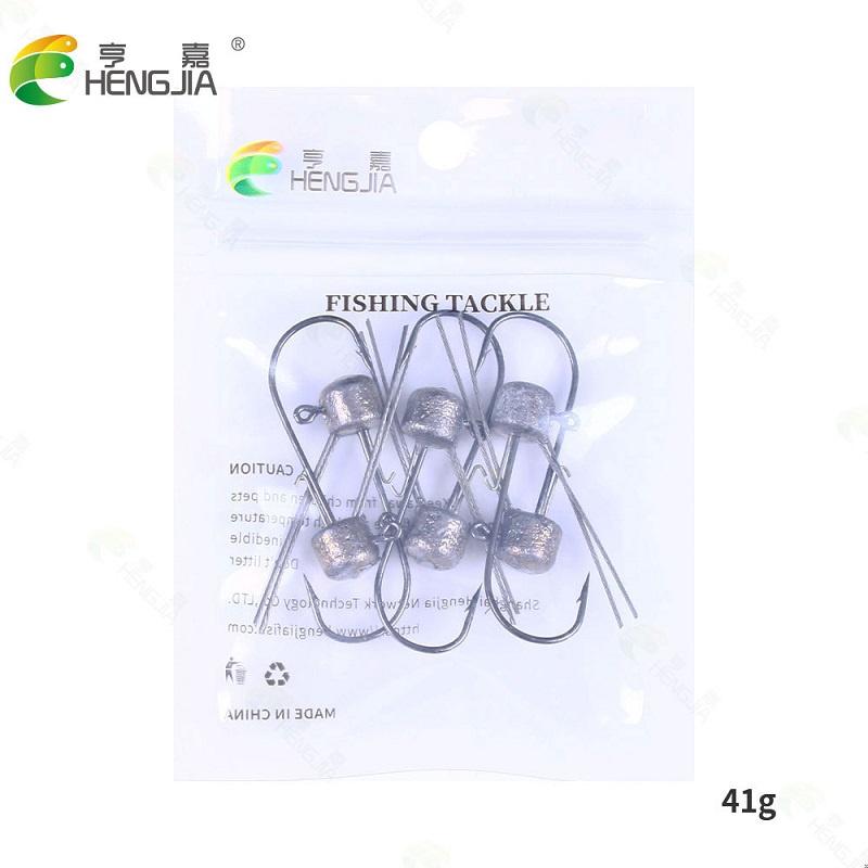 Set 6 Lưỡi Câu Cá LCC05 Thiết Kế Đầu Hình Nấm Bằng Thép Carbon Chất Lượng Cao Chuyên Câu Lure