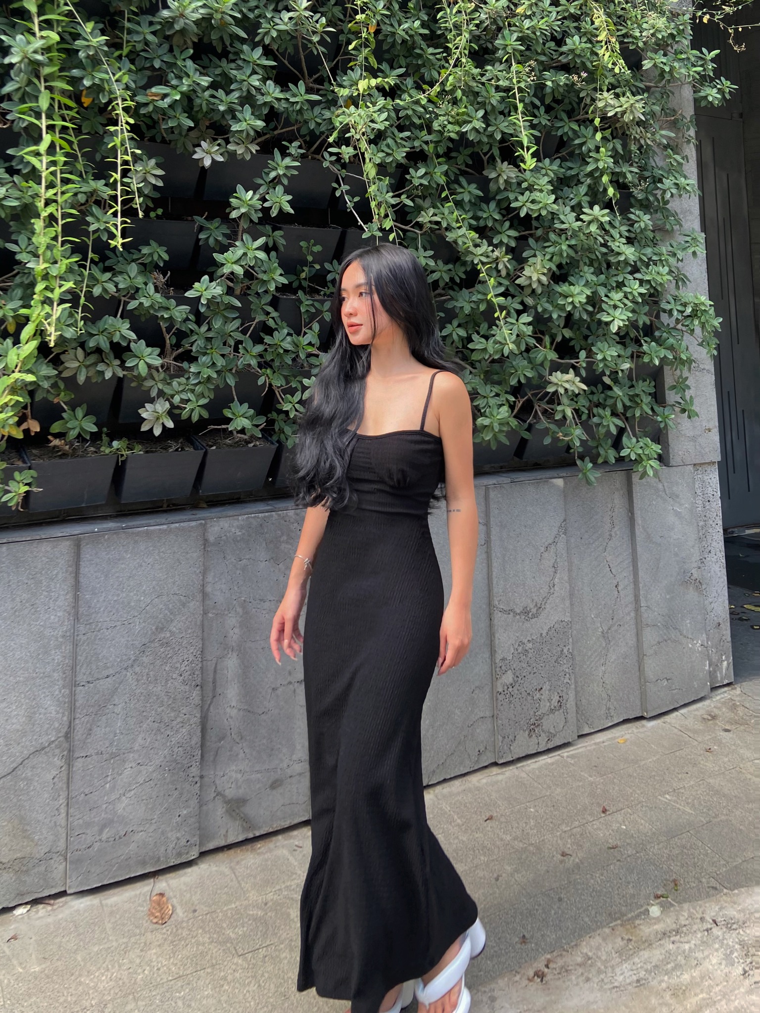 OLV - Đầm Halley Dress In Black