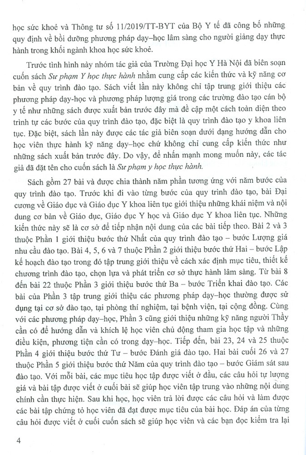Sư Phạm Y Học Thực Hành - Dùng Cho Đào Tạo Giáo Viên Các Trường Đại Học, Cao Đẳng, Trung Học Y Tế Và Các Cơ Sở Đào Tạo Liên Tục (Tái bản 2022)