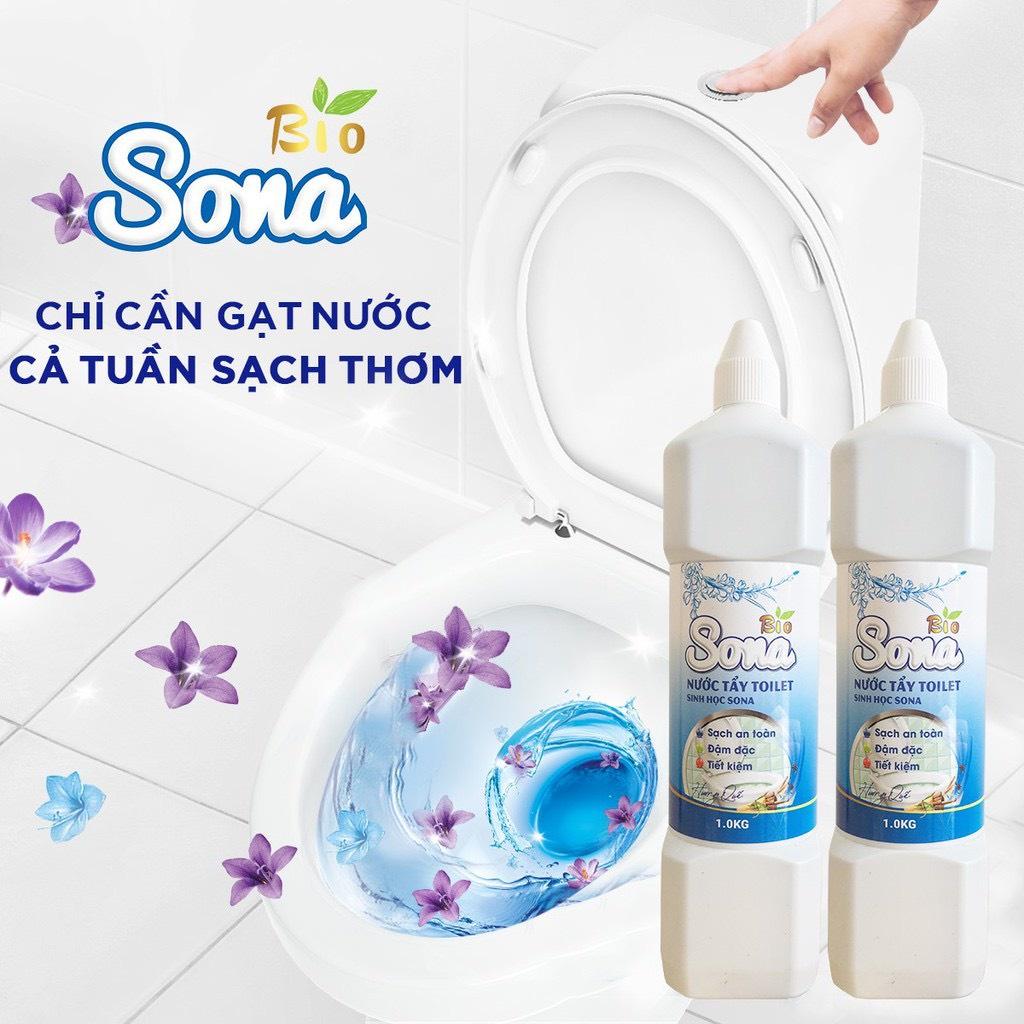 Tẩy Rửa Toilet hương QUẾ, Mùi Hương Dễ Chịu, Sạch Bong, Ngừa Vi Khuẩn 1kg