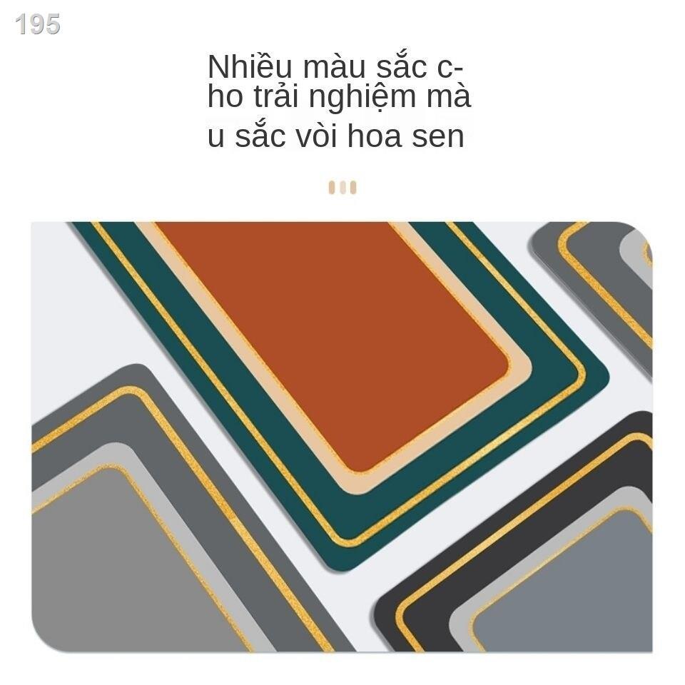 Sản phẩm mới chất liệu mềm diatom bùn nhà vệ sinh thấm hút thảm trải sàn cửa tắm khô nhanh chống trượt