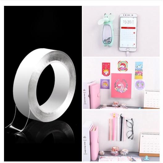Băng Dính 2 Mặt Siêu Chắc Dài 3m - 5m