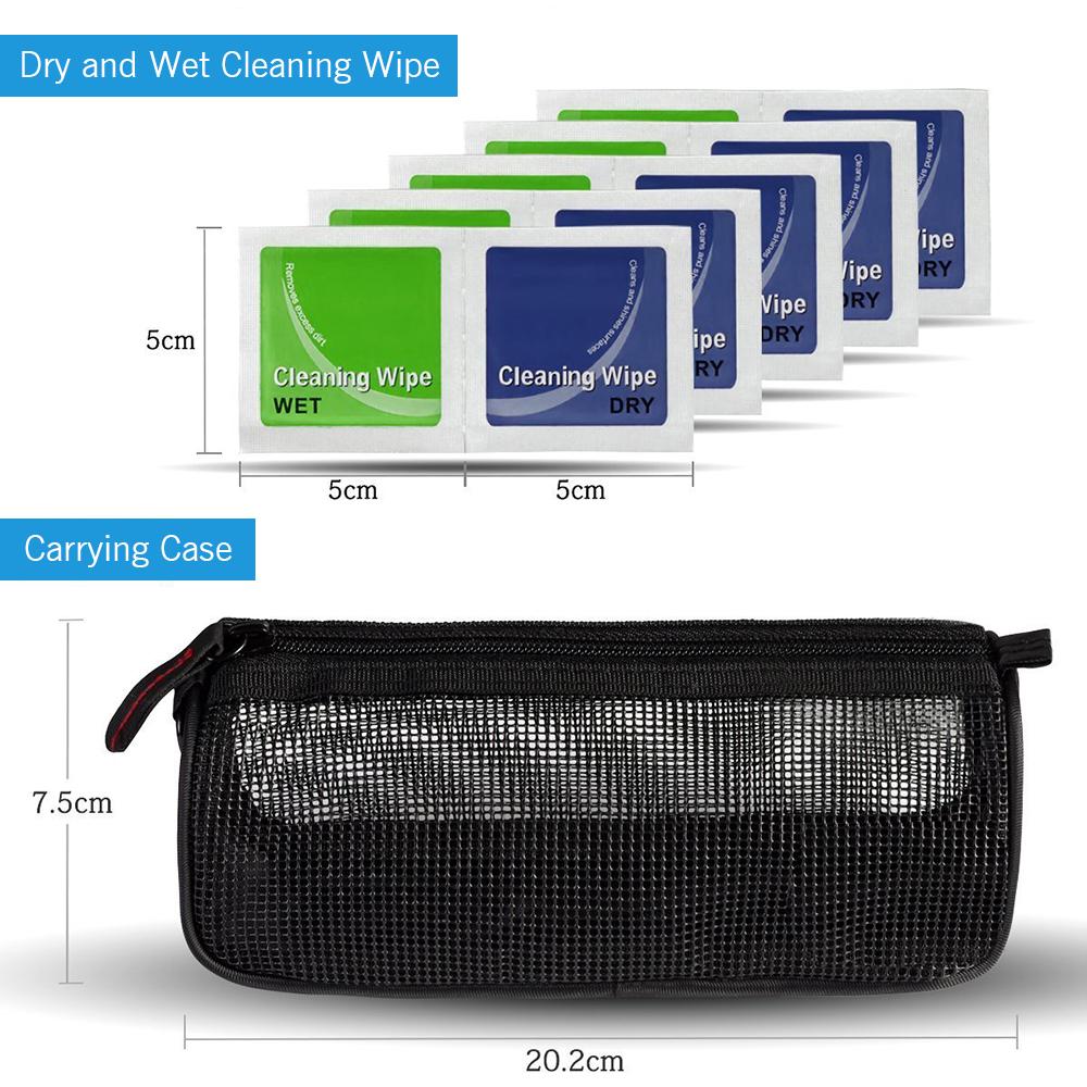 Professional Camera Cleaning Kit Lens Cleaning Kit with Air Blower Cleaning Pen Cleaning Cloth for Camera Phone Laptop