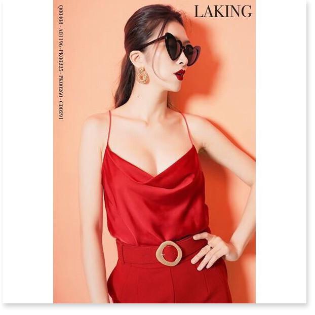 ÁO 2 DÂY VẢI PHI LỤA XỊN