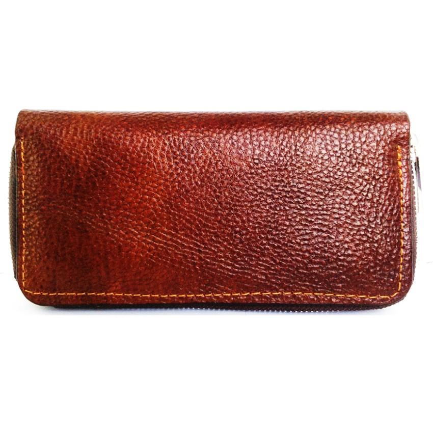 Ví nữ da thật khâu kiểu dáng riêng biệt 204422