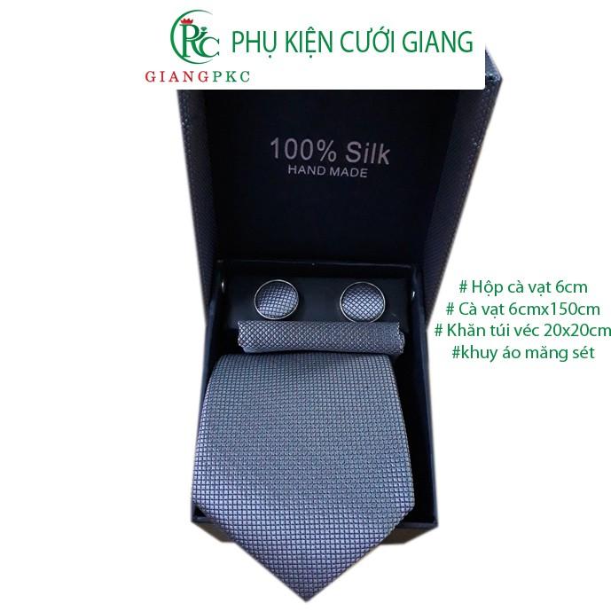 Thời trang nam phụ kiện nam Cà Vạt nam hộp 6cm tổng hợp các mẫu đẹp bán chạy nhất tháng 5-2021 Giangpkc 20 mẫu calavat