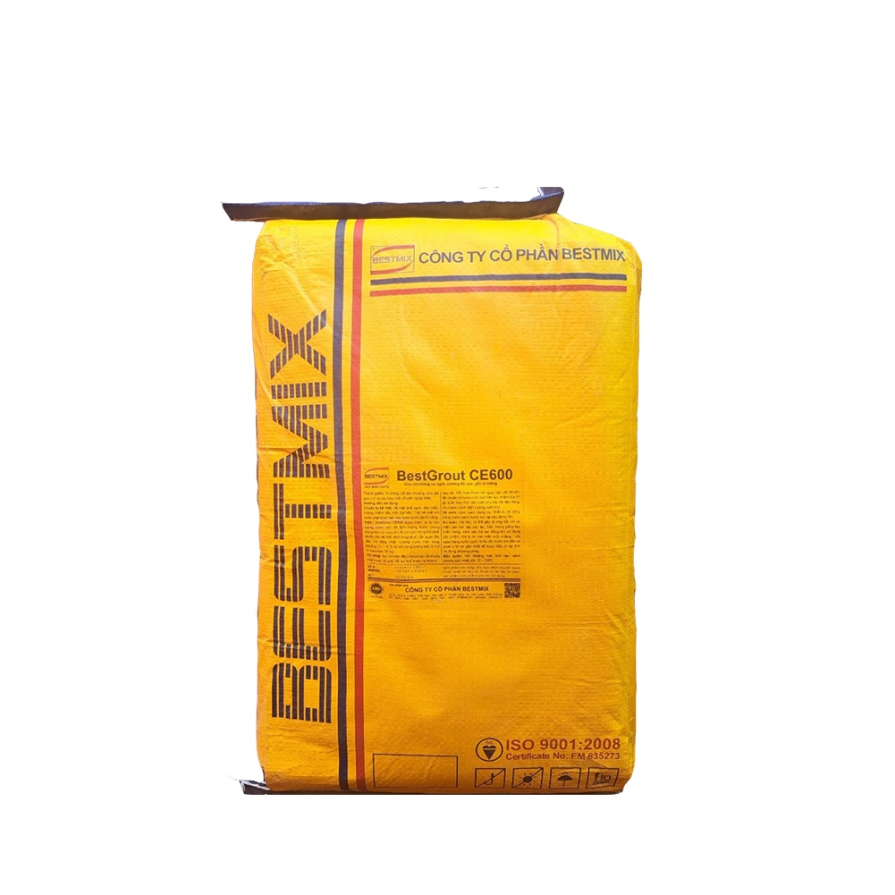 BestGrout CE600 - vữa rót không co ngót cường độ cao - 1 bao 25kg