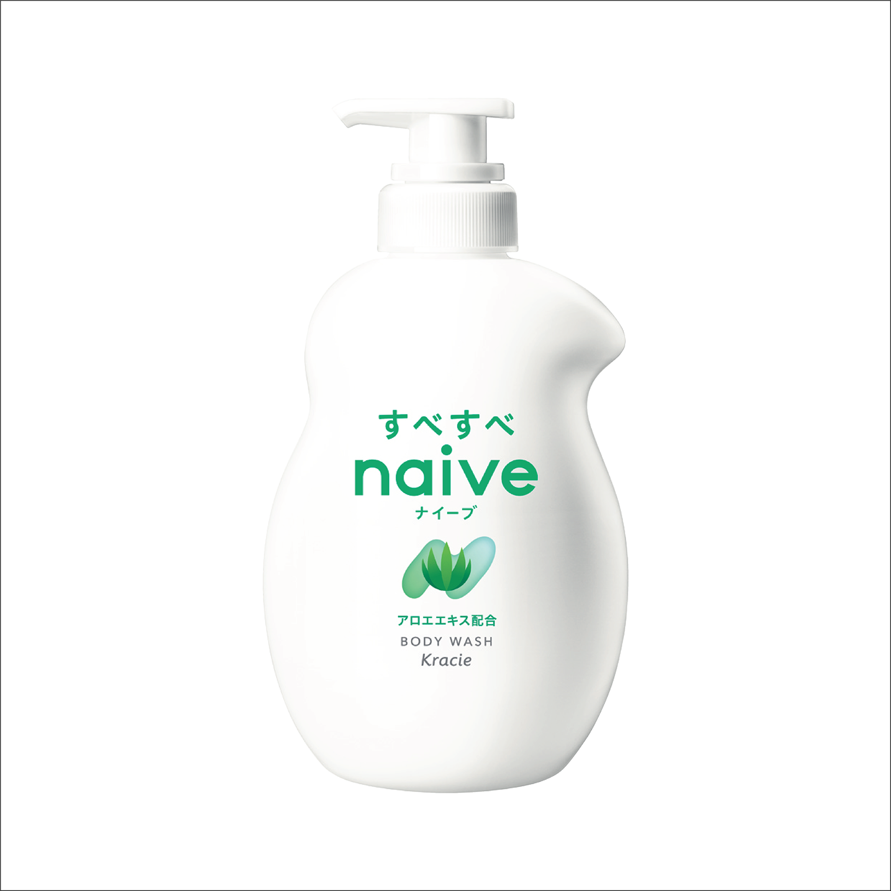 Sữa Tắm Chiết Xuất Từ Lô Hội Kracie Naive Body Wash ( Aloe) 530ml