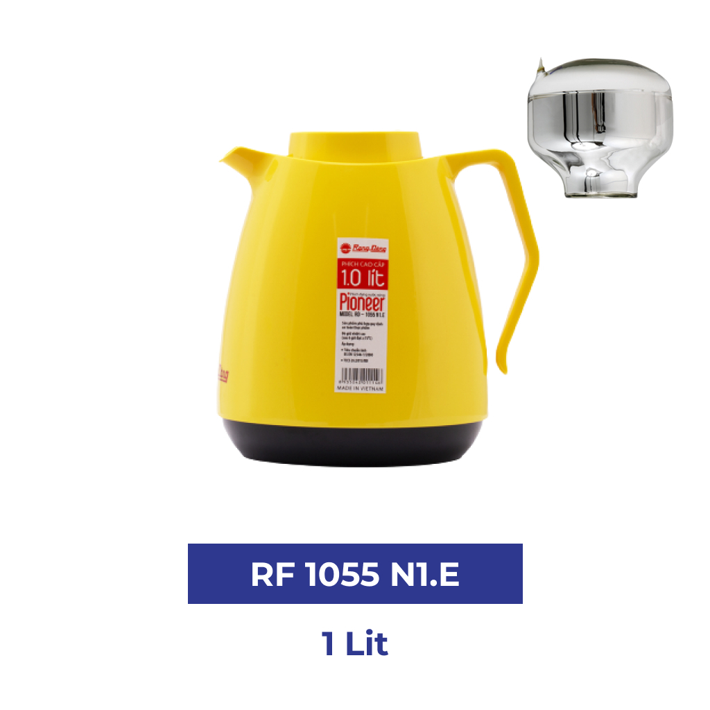 Phích Pha trà Rạng Đông 1 Lít  RD 1055 TS có phin lọc trà màu ngẫu nhiên