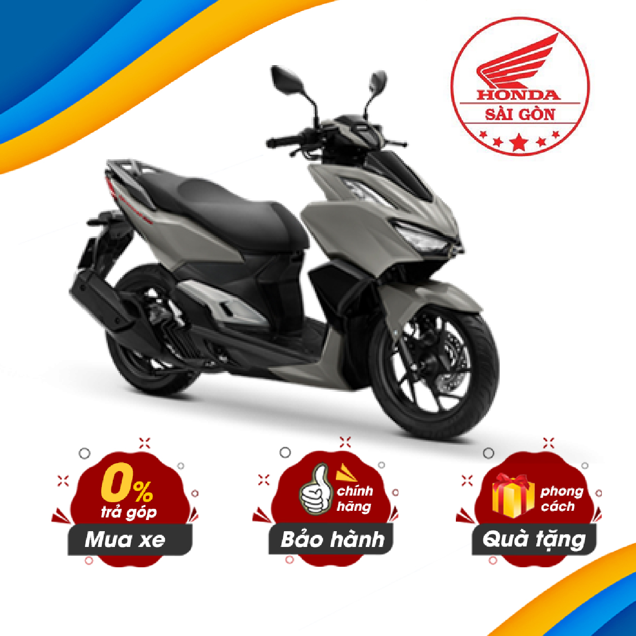 Xe Máy Honda VARIO 160 - Phiên Bản Thể Thao - Phanh ABS