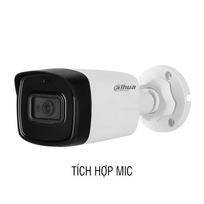 Camera HDCVI 2MP DAHUA DH-HAC-HFW1200TLP-A-S5 tích hợp mic - HÀNG CHÍNH HÃNG