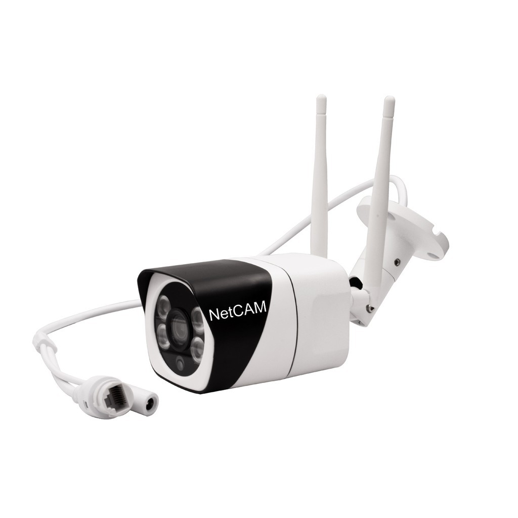 Camera IP Wifi Giám Sát Ngoài Trời NetCAM NTL5.0, Độ phân giải 5.0MP, Đàm thoại 2 chiều, Cảnh báo khi phát hiện chuyển động - Hàng Chính Hãng