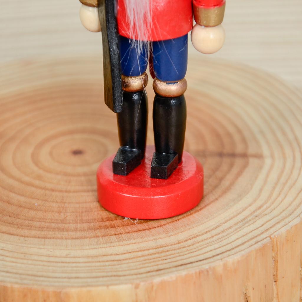 Các Loại Gỗ Handpainted Ngân Khánh Óc Chó Lính Tượng Xmas Trang Trí Orna