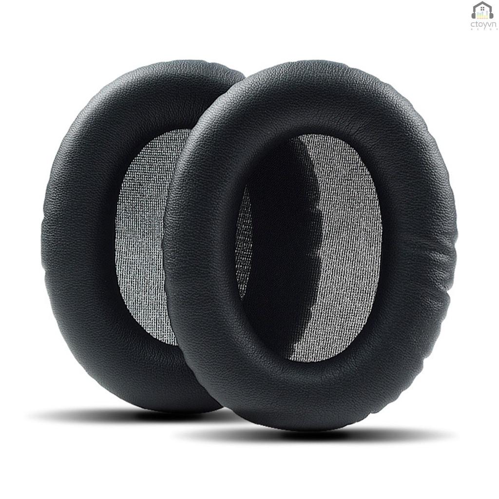 1 cặp đệm tai nghe thay thế màu đen tương thích cho Kingston Cloud Flight / Stinger