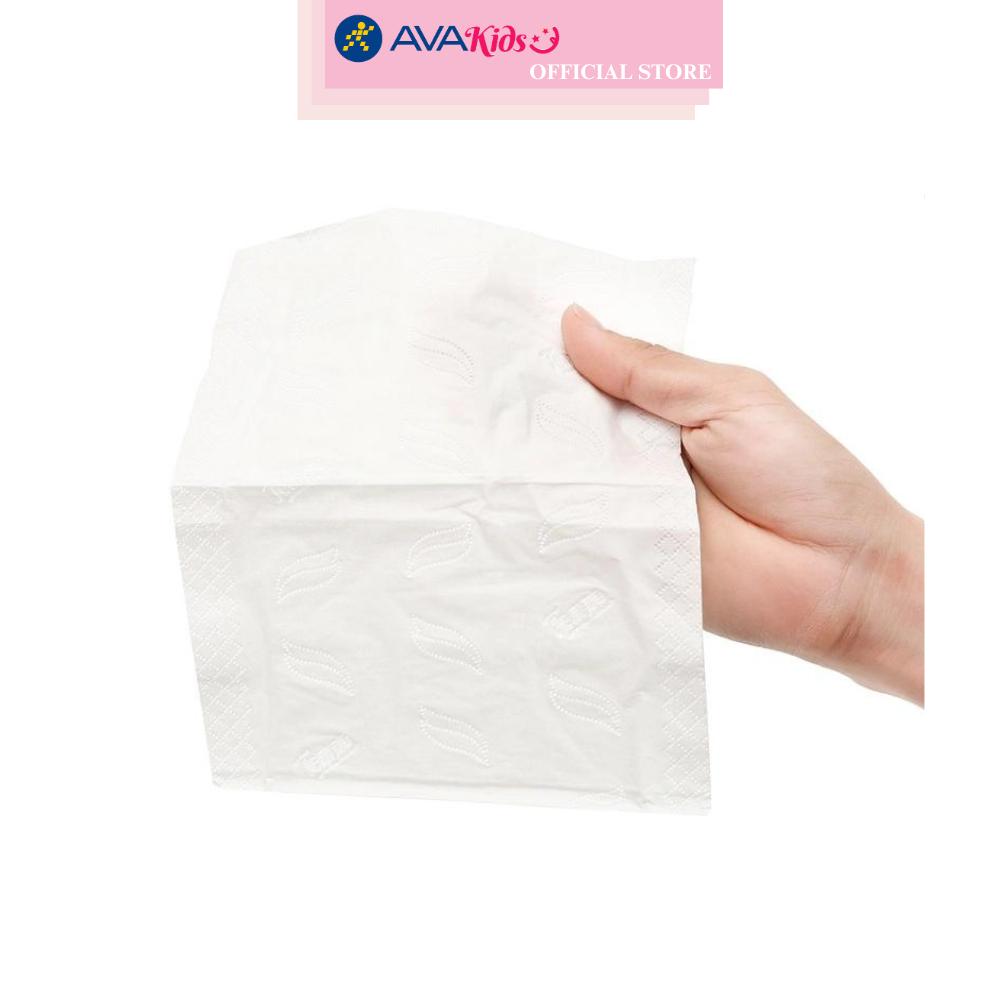 Gói 90 tờ khăn giấy rút Tempo không mùi 4 lớp