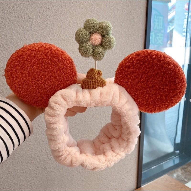 Băng đô rửa mặt gọn gàng tiện lợi co dãn tốt - Bờm cài tóc lông xù siêu cute cưng xỉu - Sỉ lẻ phụ kiện tóc giá rẻ