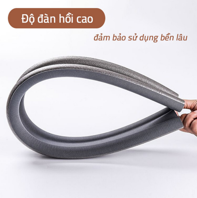 Miếng xốp bọc chân cửa chắn gió chống bụi, ngăn tiếng ồn, ngăn côn trùng