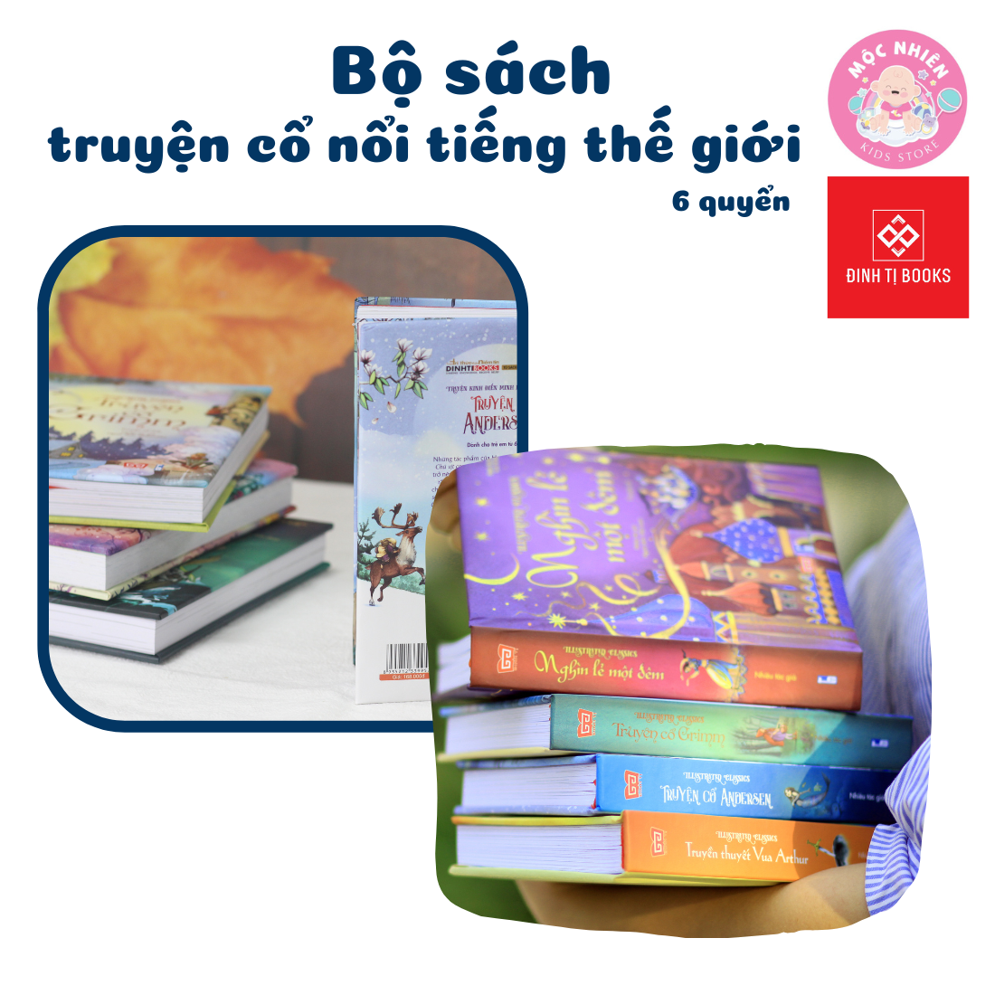 Truyện cổ tích, thần thoại, dân gian, Andersen, Grimm, nghìn lẻ một đêm - Đinh Tị