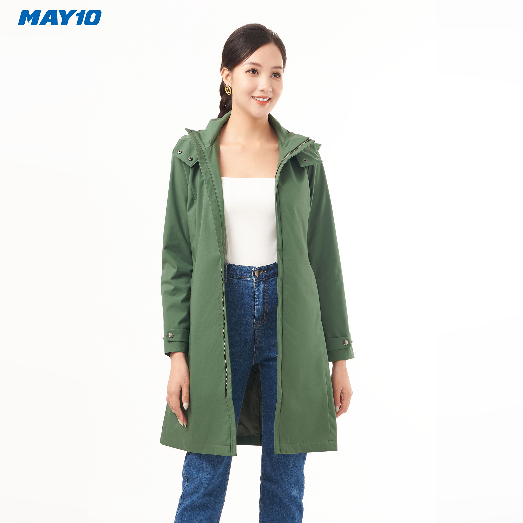 Áo khoác nữ May 10 mã 030220357 GREEN