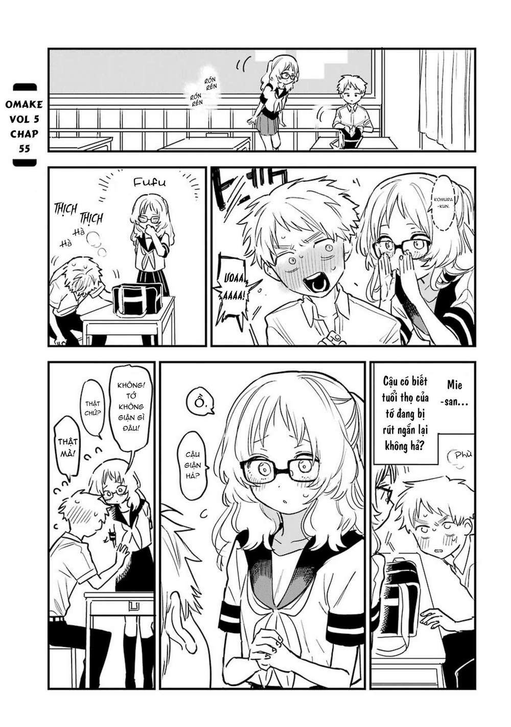 Cô bạn gái mà mình thích lại quên mang kính mất rồi chapter 83.1 13