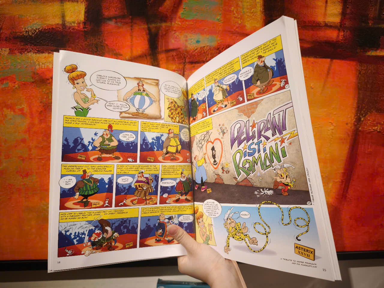 Sách - Asterix Omnibus Vol. 12 by René Goscinny - Graphic Novels Comics in English