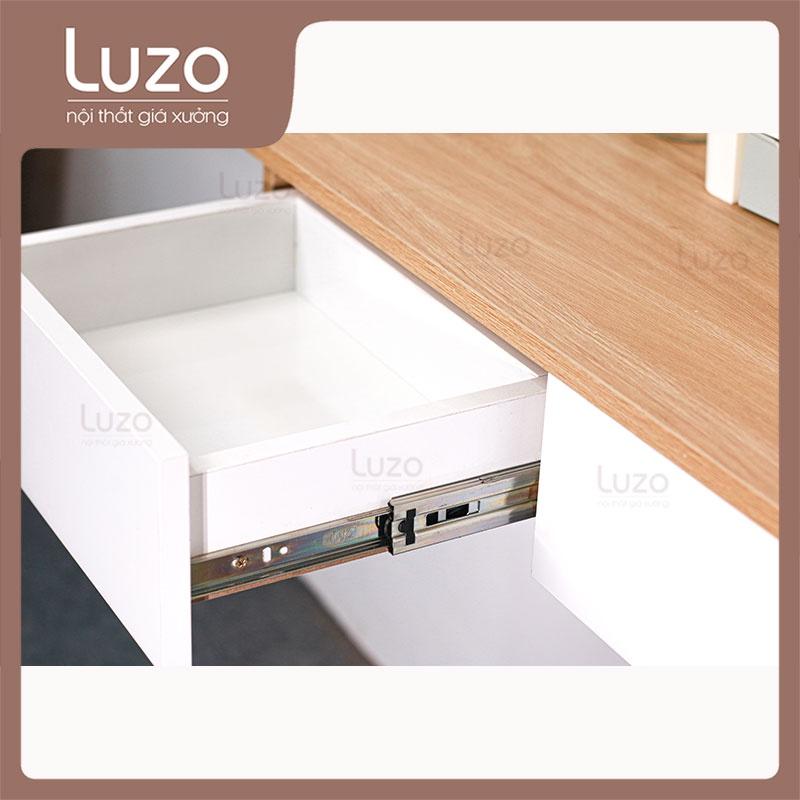 Bàn trang điểm treo tường gỗ MDF nhập khẩu Malaysia phong cách Hàn Quốc BTD TT2 -- Luzo Home