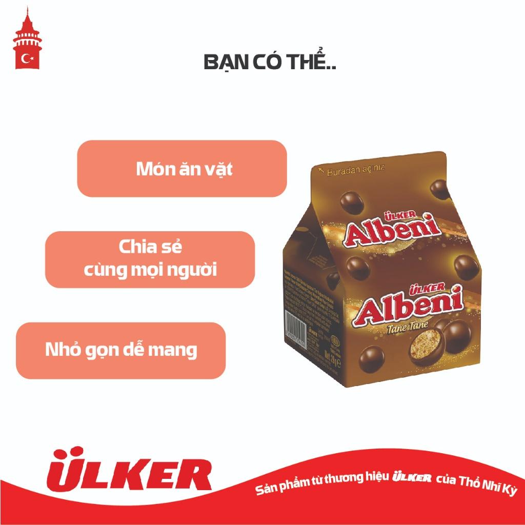 Bánh quy bọc sô cô la ULKER ALBENI TANE TANE hộp 29g