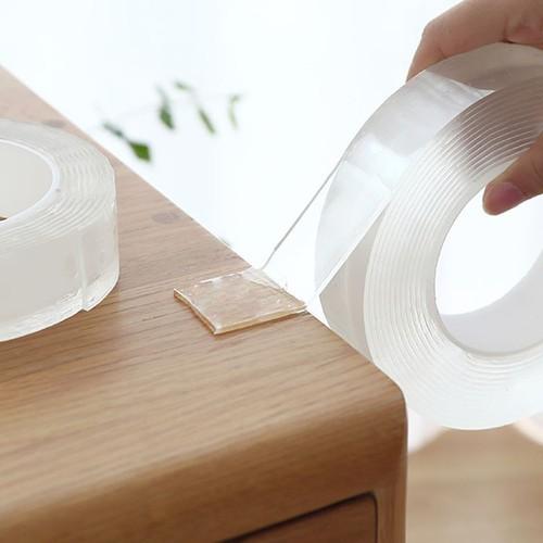 Băng dính 2 mặt trong suốt cao cấp - Tiện ích