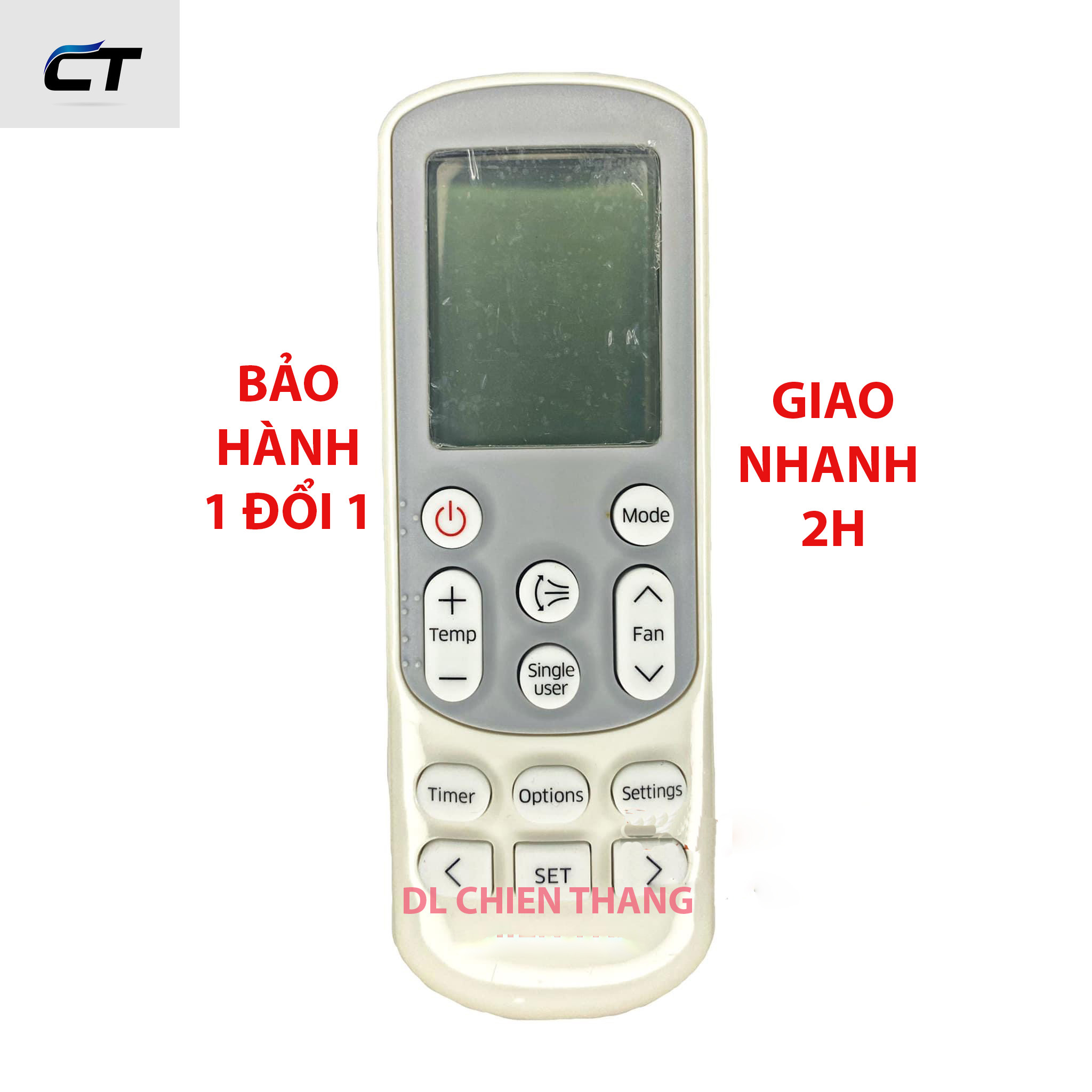 Remote Điều khiển từ xa điều hòa dành cho Samsung đa năng dùng cho tất cả các dòng 1&2 chiều Inverter