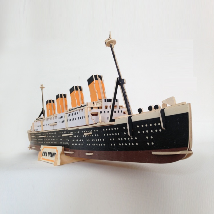 Đồ chơi lắp ráp gỗ 3D Mô hình Tàu R.M.S Titanic