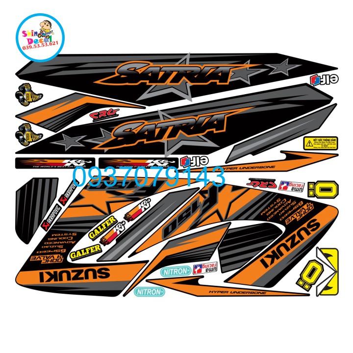 Tem rời satria ngôi sao thường xang cơ