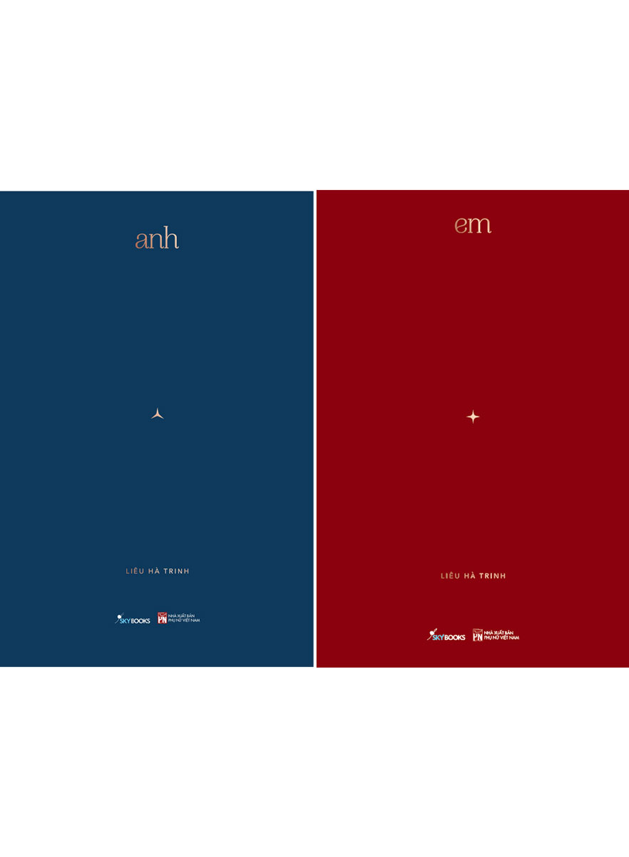 Combo 2 Quyển: Anh + Em  - Liêu Hà Trinh _SKY