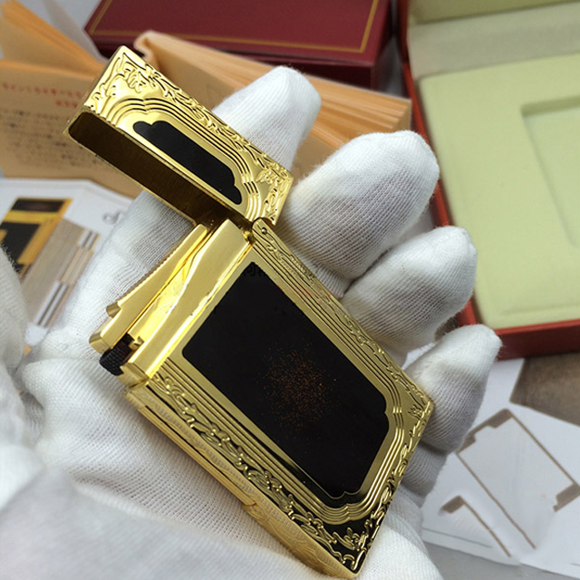 Vỏ Hột Quẹt Bật Lửa Upon D35V Họa Tiết Sơn Mài Kim Tuyến Sang Trọng Tiếng Kêu Hay - Dùng Gas Đá Cao Cấp